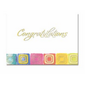 Watercolor Congratulations card